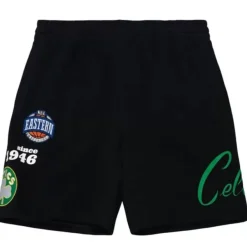 Mitchell & Ness Shorts-Team Origins Fleece Short Boston Celtics