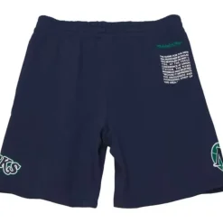 Mitchell & Ness Shorts-Team Origins Fleece Short Dallas Mavericks