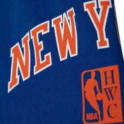 Mitchell & Ness Shorts-Team Origins Fleece Short New York Knicks
