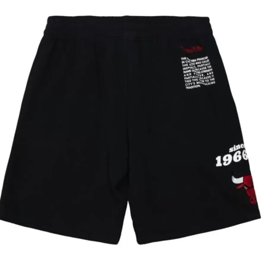 Mitchell & Ness Shorts-Team Origins Fleece Short Chicago Bulls