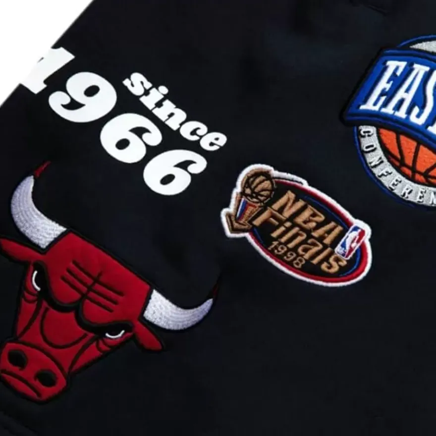 Mitchell & Ness Shorts-Team Origins Fleece Short Chicago Bulls