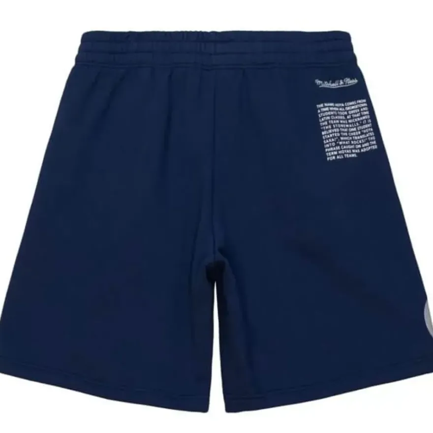 Mitchell & Ness Shorts-Team Origins Fleece Short Georgetown University