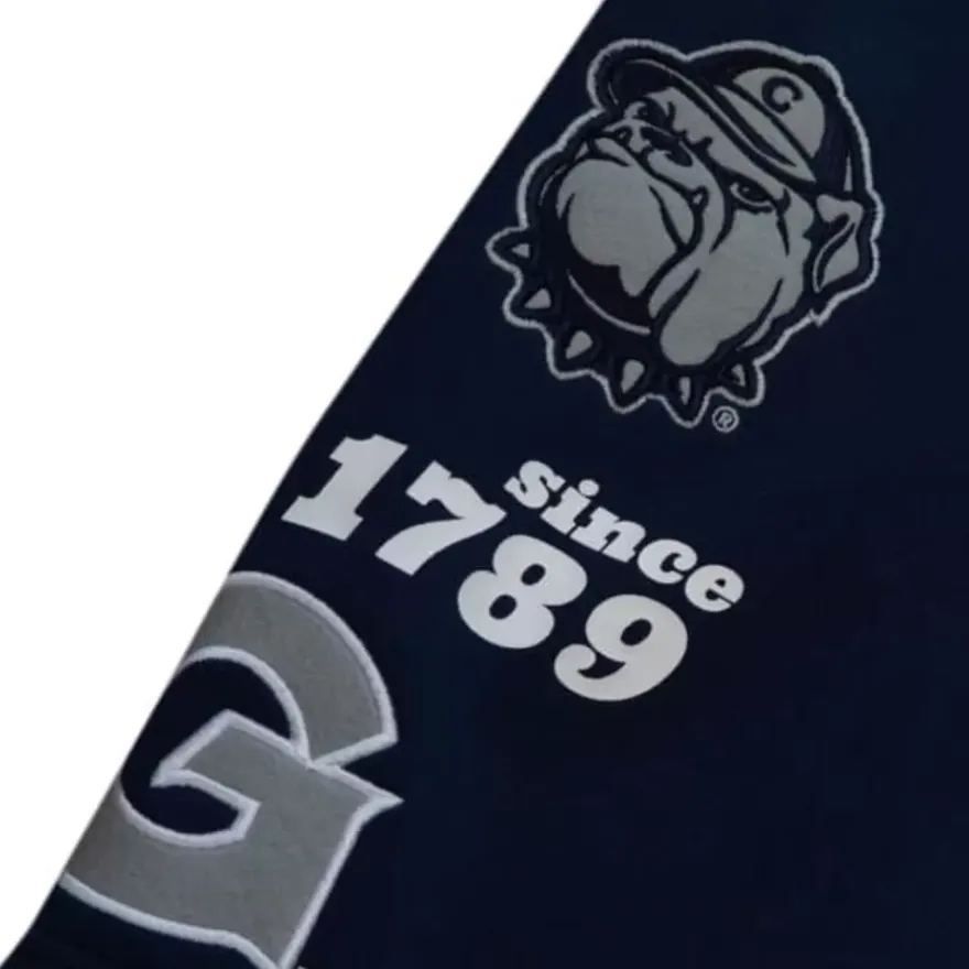 Mitchell & Ness Shorts-Team Origins Fleece Short Georgetown University