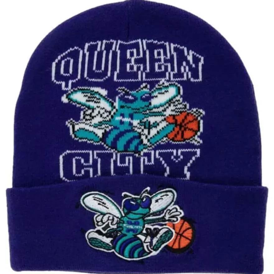 Mitchell & Ness Knit-Team Origins Knit Hwc Charlotte Hornets