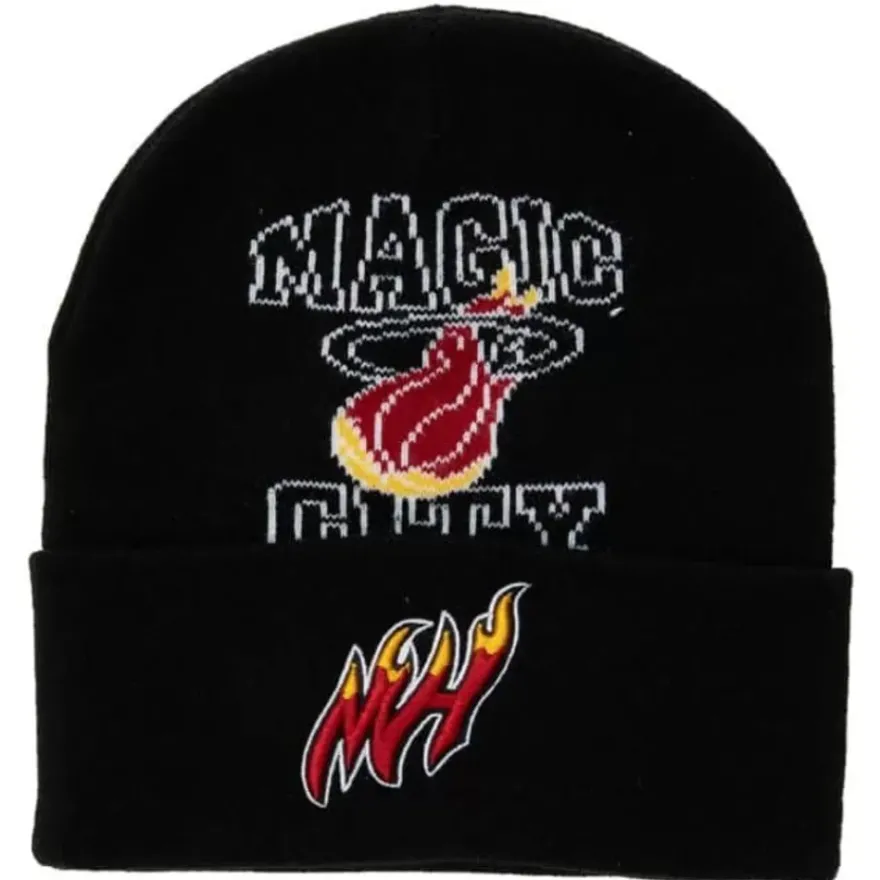 Mitchell & Ness Knit-Team Origins Knit Hwc Miami Heat