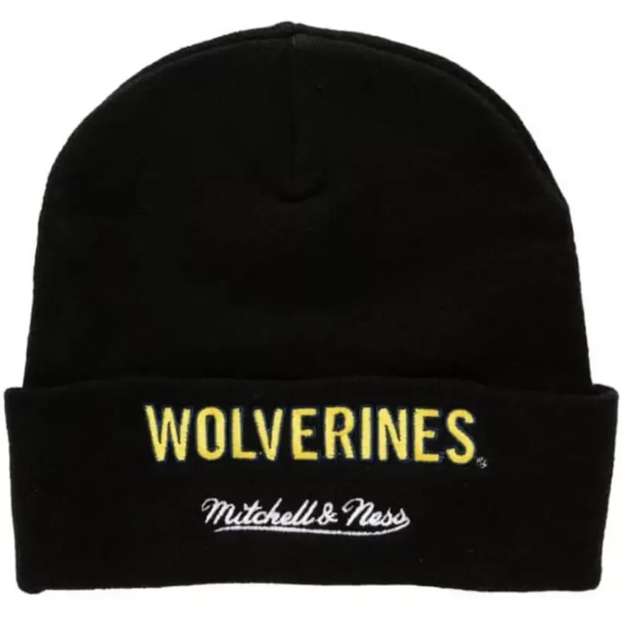 Mitchell & Ness Knit-Team Origins Knit University Of Michigan