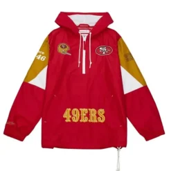 Mitchell & Ness Jackets & Outerwear-Team Origins Pullover Anorak San Francisco 49Ers