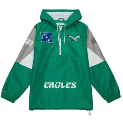 Mitchell & Ness Jackets & Outerwear-Team Origins Pullover Anorak Philadelphia Eagles