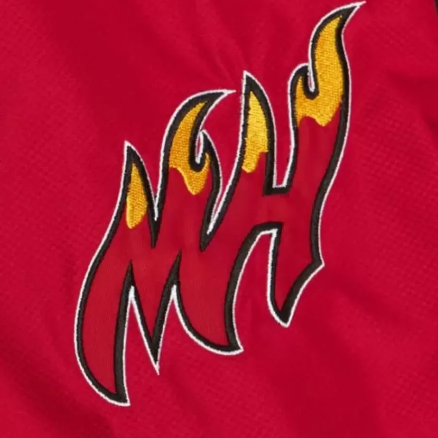 Mitchell & Ness Jackets & Outerwear-Team Origins Pullover Anorak Miami Heat