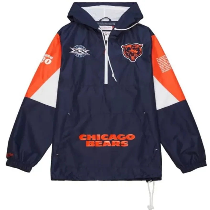 Mitchell & Ness Jackets & Outerwear-Team Origins Pullover Anorak Chicago Bears