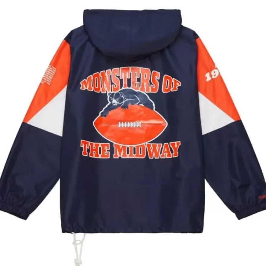 Mitchell & Ness Jackets & Outerwear-Team Origins Pullover Anorak Chicago Bears