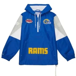 Mitchell & Ness Jackets & Outerwear-Team Origins Pullover Anorak Los Angeles Rams