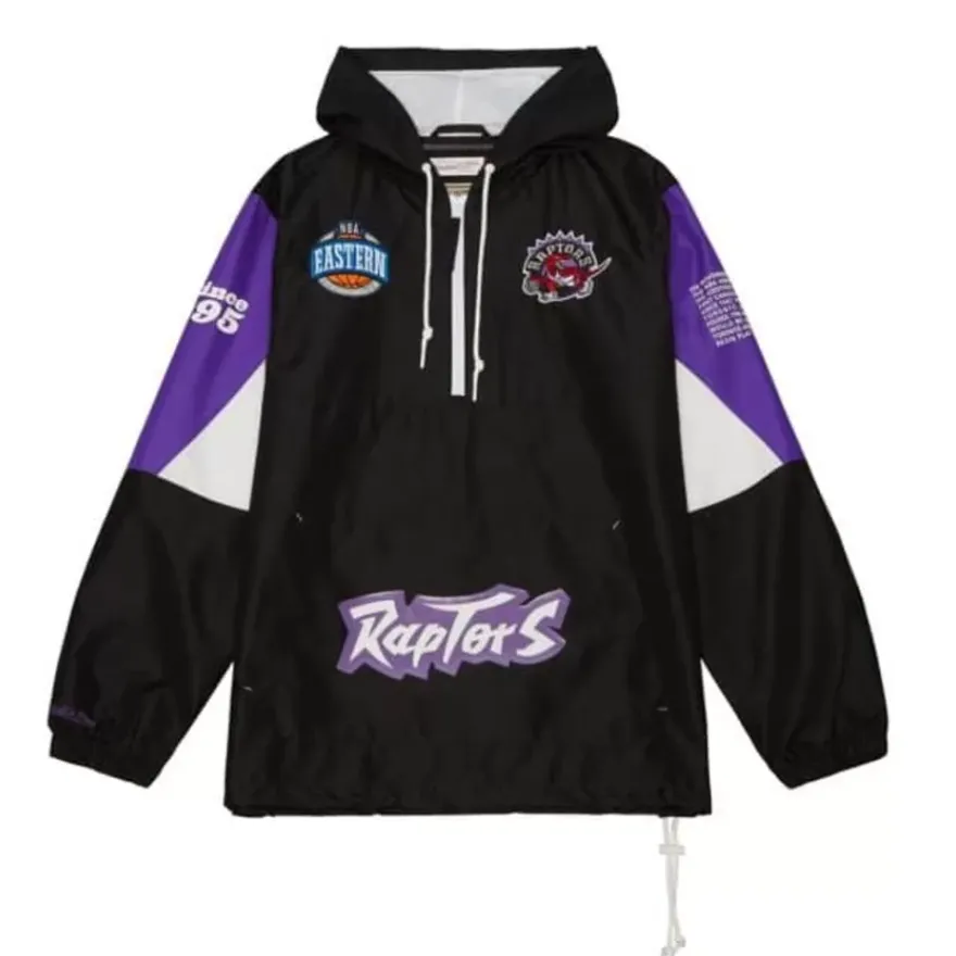 Mitchell & Ness Jackets & Outerwear-Team Origins Pullover Anorak Toronto Raptors