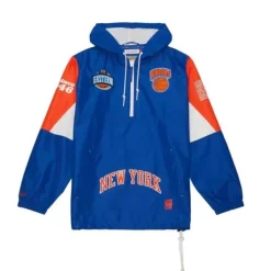Mitchell & Ness Jackets & Outerwear-Team Origins Pullover Anorak New York Knicks