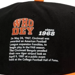 Mitchell & Ness Snapback-Team Origins Snapback Cincinnati Bengals