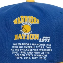 Mitchell & Ness Snapback-Team Origins Snapback Hwc Golden State Warriors