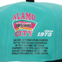 Mitchell & Ness Snapback-Team Origins Snapback Hwc San Antonio Spurs