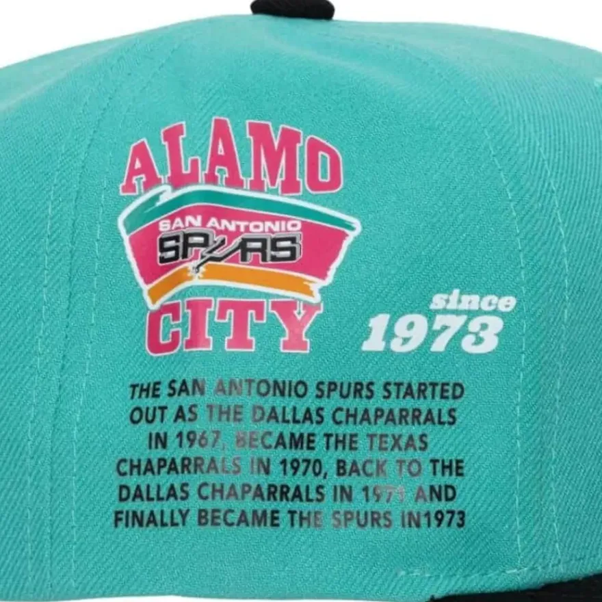Mitchell & Ness Snapback-Team Origins Snapback Hwc San Antonio Spurs