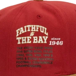 Mitchell & Ness Snapback-Team Origins Snapback San Francisco 49Ers