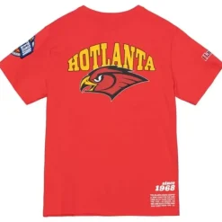 Mitchell & Ness T-Shirts & Tops-Team Origins S/S Top Atlanta Hawks