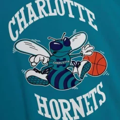 Mitchell & Ness T-Shirts & Tops-Team Origins S/S Top Charlotte Hornets