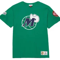 Mitchell & Ness T-Shirts & Tops-Team Origins S/S Top Dallas Mavericks