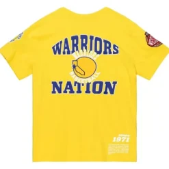 Mitchell & Ness T-Shirts & Tops-Team Origins S/S Top Golden State Warriors
