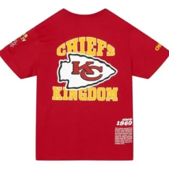 Mitchell & Ness T-Shirts & Tops-Team Origins S/S Top Kansas City Chiefs