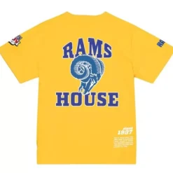 Mitchell & Ness T-Shirts & Tops-Team Origins S/S Top Los Angeles Rams