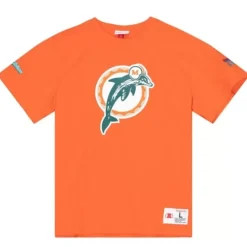 Mitchell & Ness T-Shirts & Tops-Team Origins S/S Top Miami Dolphins