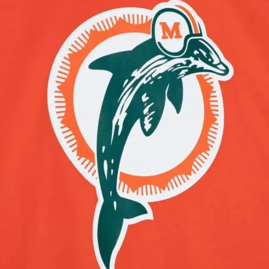 Mitchell & Ness T-Shirts & Tops-Team Origins S/S Top Miami Dolphins