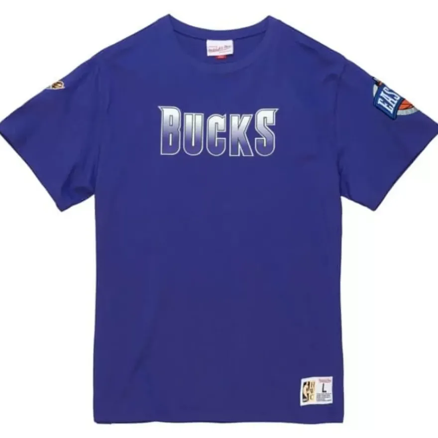 Mitchell & Ness T-Shirts & Tops-Team Origins S/S Top Milwaukee Bucks