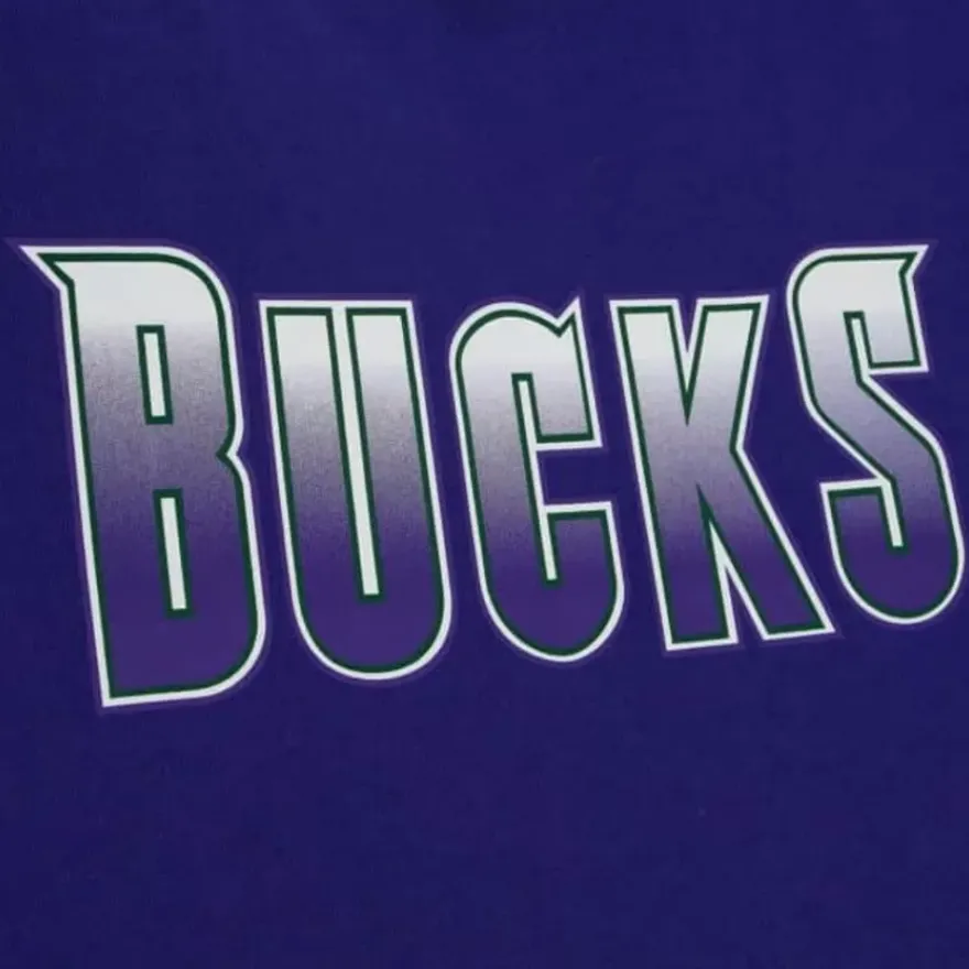Mitchell & Ness T-Shirts & Tops-Team Origins S/S Top Milwaukee Bucks