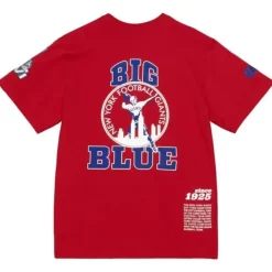 Mitchell & Ness T-Shirts & Tops-Team Origins S/S Top New York Giants
