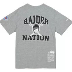 Mitchell & Ness T-Shirts & Tops-Team Origins S/S Top Oakland Raiders