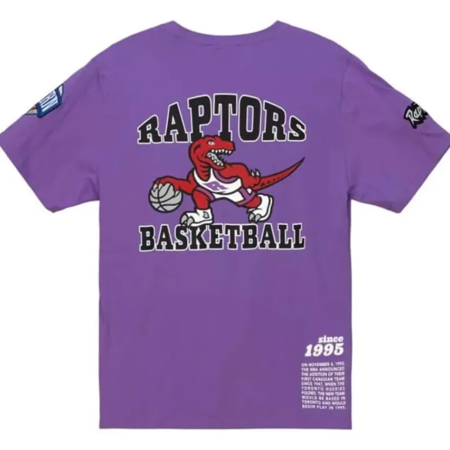 Mitchell & Ness T-Shirts & Tops-Team Origins S/S Top Toronto Raptors