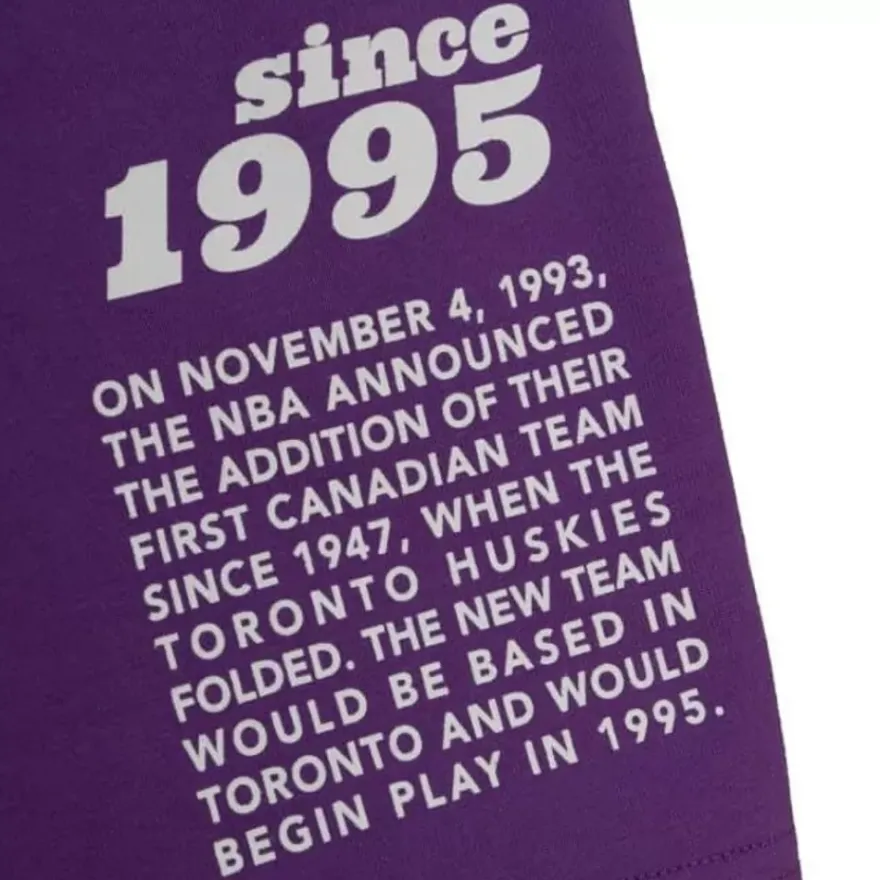 Mitchell & Ness T-Shirts & Tops-Team Origins S/S Top Toronto Raptors