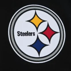 Mitchell & Ness Jackets & Outerwear-Team Origins Varsity Satin Jacket Pittsburgh Steelers