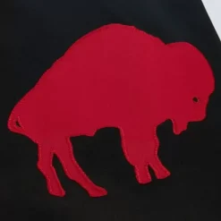 Mitchell & Ness Jackets & Outerwear-Team Origins Varsity Satin Jacket Buffalo Bills