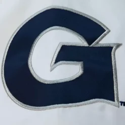 Mitchell & Ness Jackets & Outerwear-Team Origins Varsity Satin Jacket Georgetown University