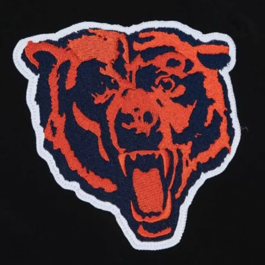 Mitchell & Ness Jackets & Outerwear-Team Origins Varsity Satin Jacket Chicago Bears