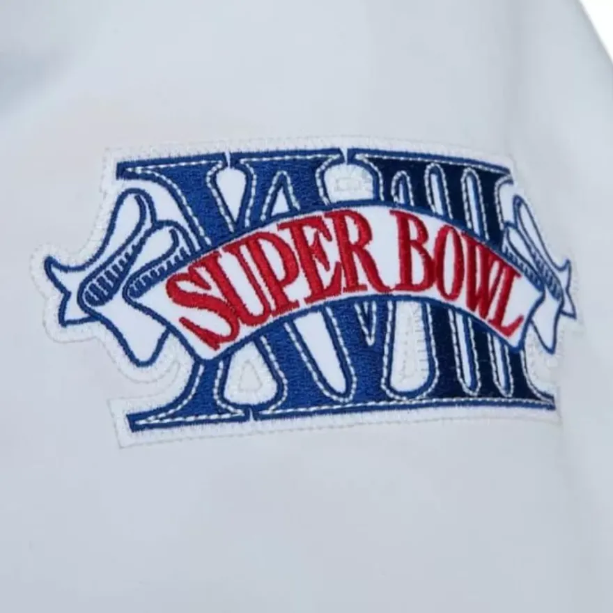 Mitchell & Ness Jackets & Outerwear-Team Origins Varsity Satin Jacket Oakland Raiders