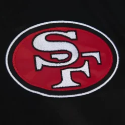 Mitchell & Ness Jackets & Outerwear-Team Origins Varsity Satin Jacket San Francisco 49Ers
