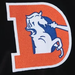 Mitchell & Ness Jackets & Outerwear-Team Origins Varsity Satin Jacket Denver Broncos
