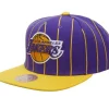 Mitchell & Ness Snapback-Team Pin Snapback Los Angeles Lakers