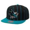 Mitchell & Ness Snapback-Team Pin Snapback San Jose Sharks
