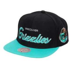 Mitchell & Ness Snapback-Team Script 2.0 Snapback Hwc Vancouver Grizzlies