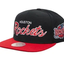 Mitchell & Ness Snapback-Team Script 2.0 Snapback Hwc Houston Rockets