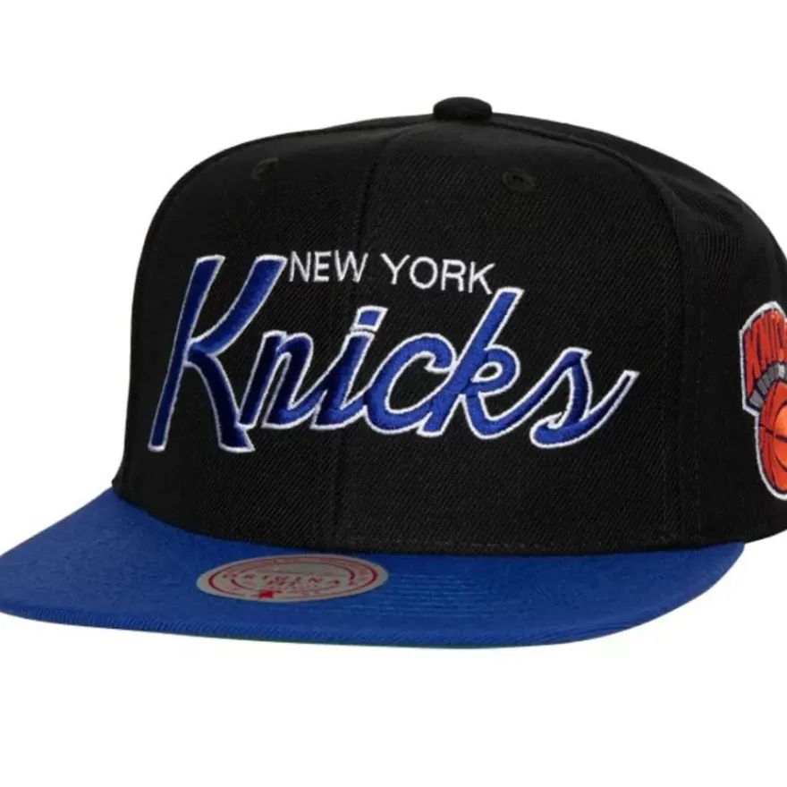 Mitchell & Ness Snapback-Team Script 2.0 Snapback Hwc New York Knicks