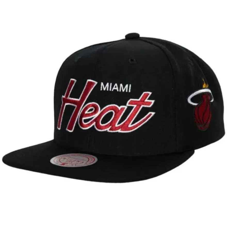 Mitchell & Ness Snapback-Team Script 2.0 Snapback Miami Heat
